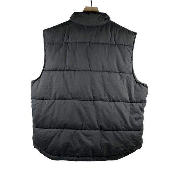 St. John’s Bay – Men’s Black Puffer Sleeveless Vest – Size XL - Picture 2 of 8